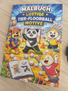 Das Malbuch wartet auf euch im Shop oder gern auch am Wochenende bei den Playoffs von U9 und U11 bei den @floorball_eisbaeren_juniors ❤️

#kleeneladys #malbuchfürkinder #floorballmalbücher #floorball #etsyshop