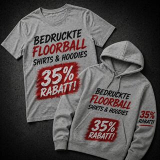 Wir verändern unser Floorball-Sortiment und daher gibt es auf alle bedruckten Kleidungsstücke 35% Rabatt ❤️

#kleeneladys #ausverkauf #rabattaktion #floorballliebe #etsyshop